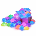 Glow-in-the-Dark Colorful Mini Turtle Toys